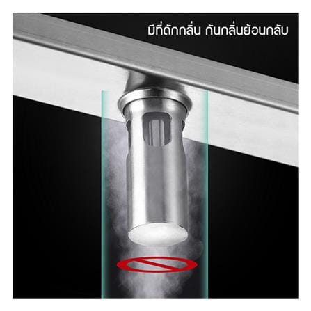 รางน้ำทิ้ง CASSA CL0206 100 ซม. สีดำ_1