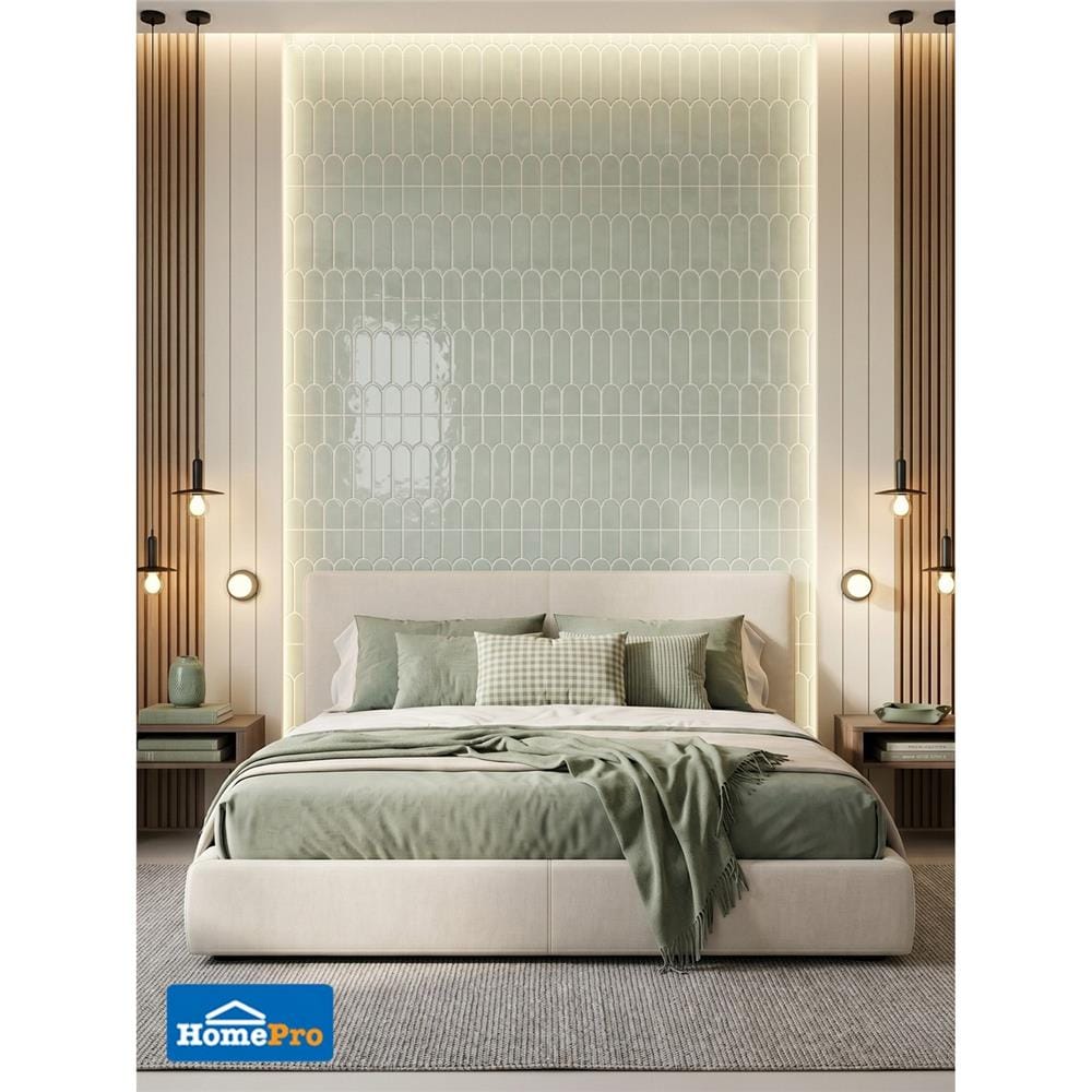 กระเบื้องผนัง 30x60 ซม. COTTO ซิมโฟนี เบซิล เขียว HYG PM 1.44 ตร.ม