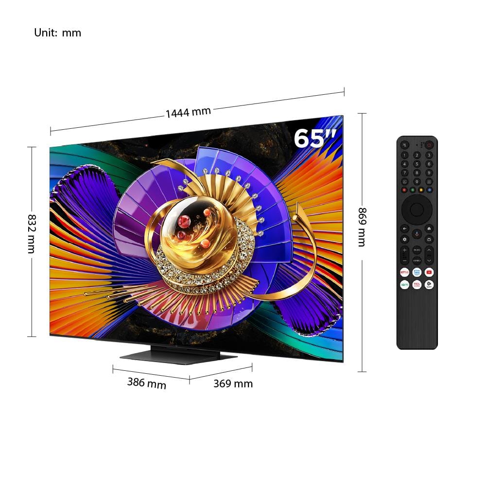 ทีวีเอสคิวดี มินิแอลอีดี 65 นิ้ว TCL (4K, SQD-MiniLED, GOOGLE TV) 65C7L