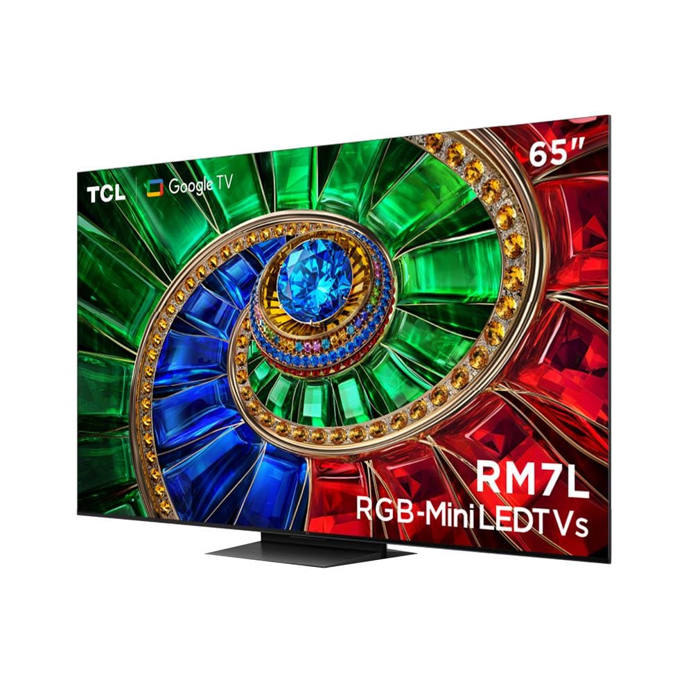 ทีวีอาร์จีบี มินิแอลอีดี 65 นิ้ว TCL (4K, RGB MINI LED, GOOGLE TV) 65RM7L