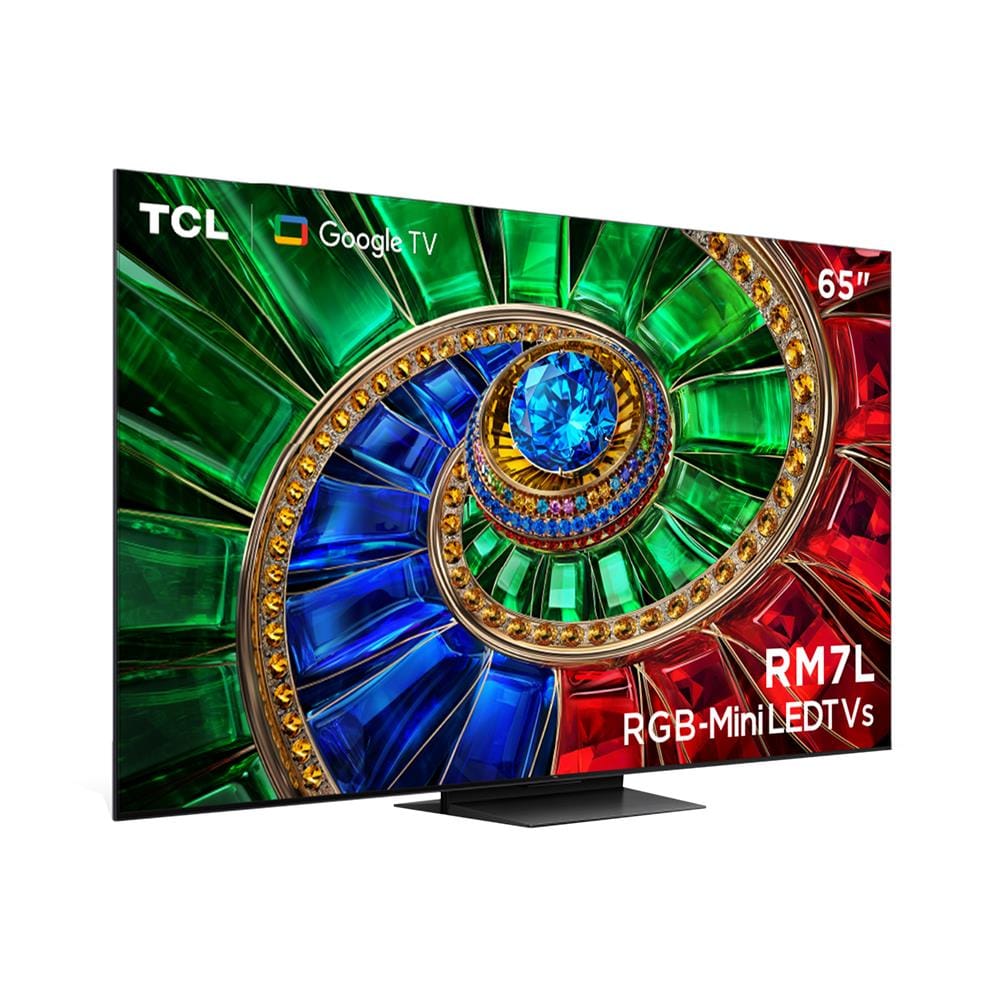 ทีวีอาร์จีบี มินิแอลอีดี 65 นิ้ว TCL (4K, RGB MINI LED, GOOGLE TV) 65RM7L