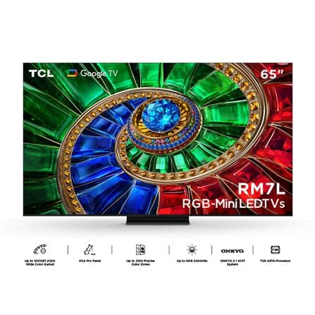 ทีวีอาร์จีบี มินิแอลอีดี 65 นิ้ว TCL (4K, RGB MINI LED, GOOGLE TV) 65RM7L_12