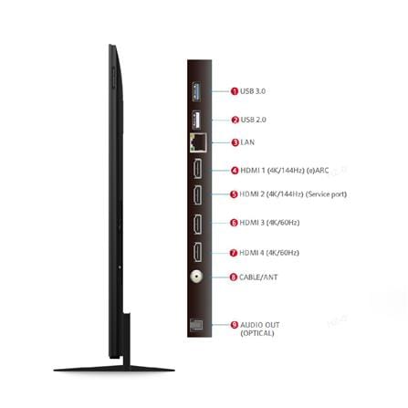 ทีวีอาร์จีบี มินิแอลอีดี 65 นิ้ว TCL (4K, RGB MINI LED, GOOGLE TV) 65RM7L_13