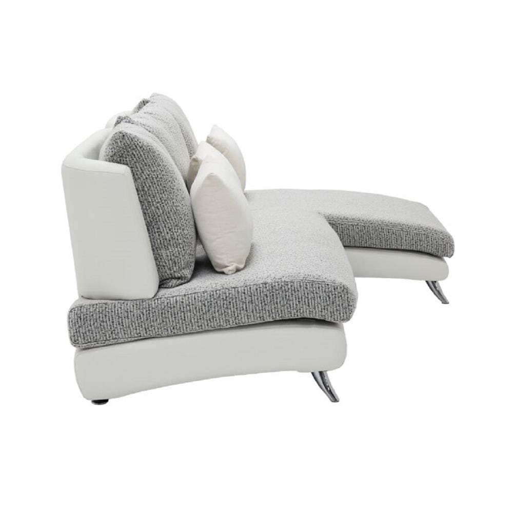 โซฟาเข้ามุม SB FURNITURE JELLY MINI 19243889 สีขาว