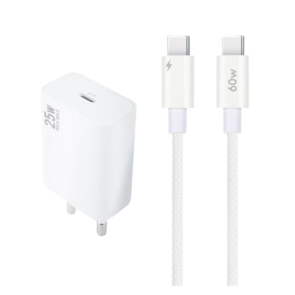 ชุดสายชาร์จ TYPE-C TO TYPE-C RIZZ RWC-330H 25W
