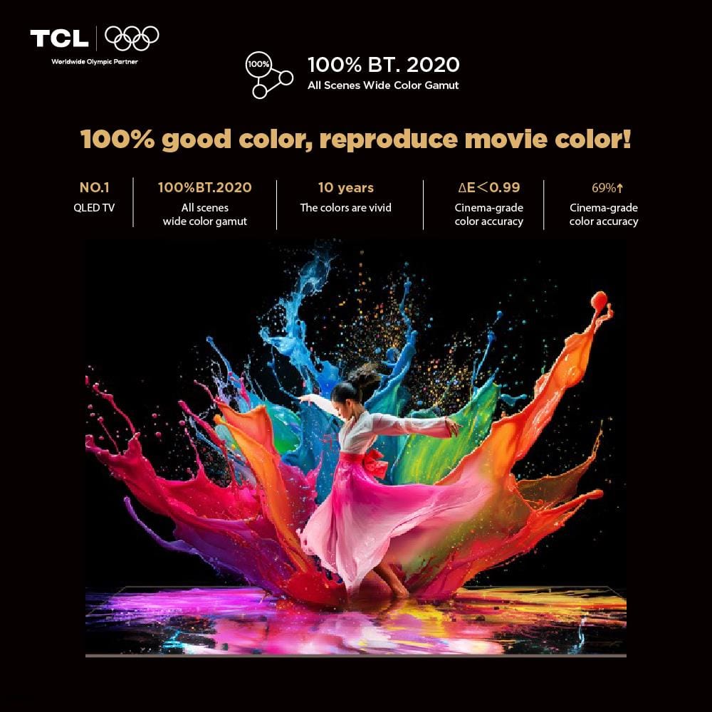 ทีวีเอสคิวดี มินิแอลอีดี 55 นิ้ว TCL (4K, SQD-MiniLED, GOOGLE TV) 55C7L