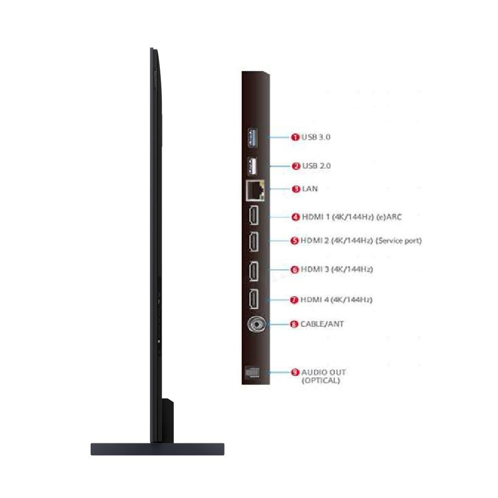 ทีวีเอสคิวดี มินิแอลอีดี 55 นิ้ว TCL (4K, SQD-MiniLED, GOOGLE TV) 55C7L