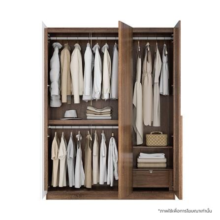 ชุดห้องนอน 6 ฟุต KONCEPT TIANA สี MOCHA WHITE_3