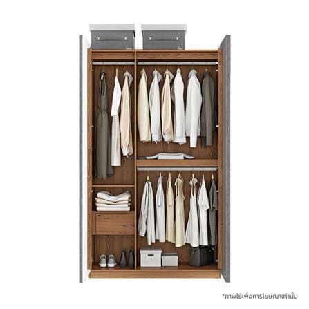 ชุดห้องนอน 5 ฟุต KONCEPT BERGEN สี MOCHA WHITE_3