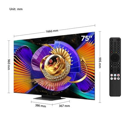 ทีวีเอสคิวดี มินิแอลอีดี 75 นิ้ว TCL (4K, SQD-MiniLED, GOOGLE TV) 75C7L_12