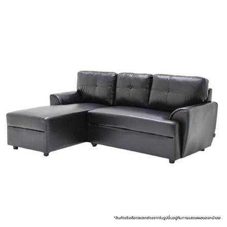 โซฟาเข้ามุมซ้าย SOFA SOLUTIONS RIOWAY 19251396 สีดำ_0