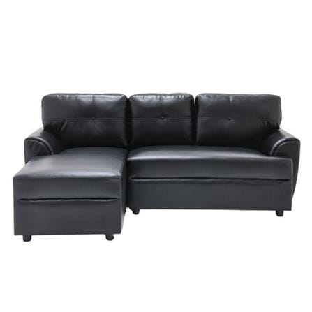 โซฟาเข้ามุมซ้าย SOFA SOLUTIONS RIOWAY 19251396 สีดำ_1