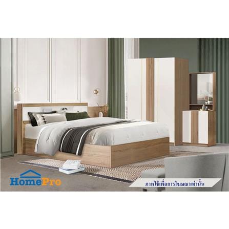 ชุดห้องนอน 5 ฟุต KONCEPT MARLIN สี OAK WHITE_5