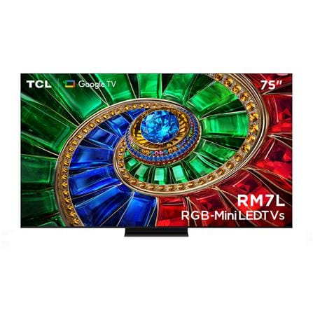 ทีวีอาร์จีบี มินิแอลอีดี 75 นิ้ว TCL (4K, RGB MINI LED, GOOGLE TV) 75RM7L_0