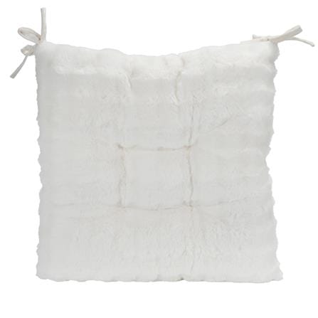 เบาะรองนั่ง HOME LIVING STYLE PREVA 17x17 นิ้ว สีขาว_0