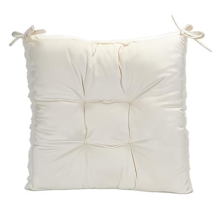 เบาะรองนั่ง HOME LIVING STYLE PREVA 17x17 นิ้ว สีขาว_1