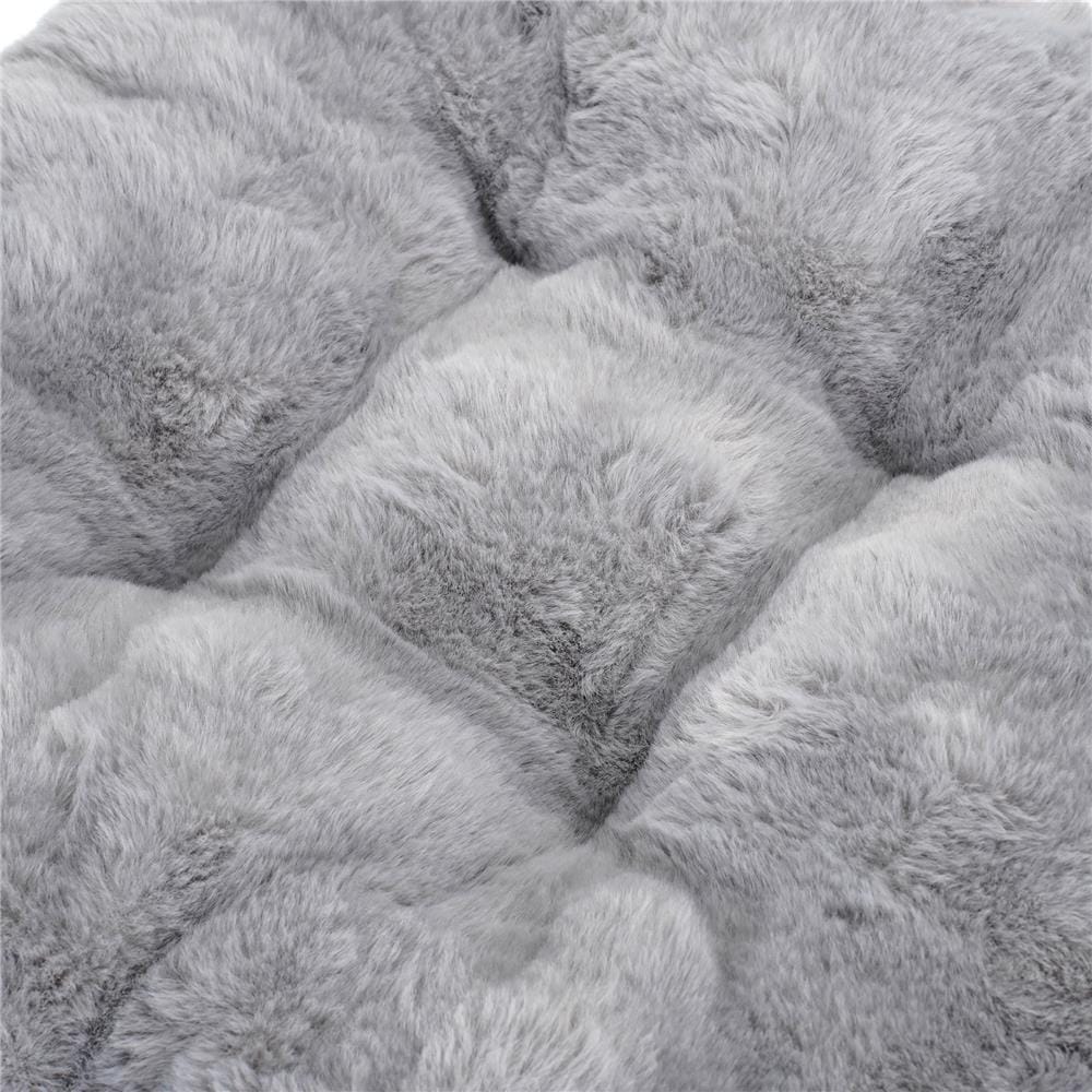 เบาะรองนั่ง HOME LIVING STYLE PREVA 17x17 นิ้ว สีเทา
