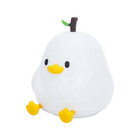 โคมไฟซิลิโคน เป็ดน้อย CARINI DUCK-PEAR 1.4 วัตต์ เปลี่ยนแสงได้ สีขาว/เหลือง_1