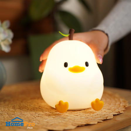 โคมไฟซิลิโคน เป็ดน้อย CARINI DUCK-PEAR 1.4 วัตต์ เปลี่ยนแสงได้ สีขาว/เหลือง_7