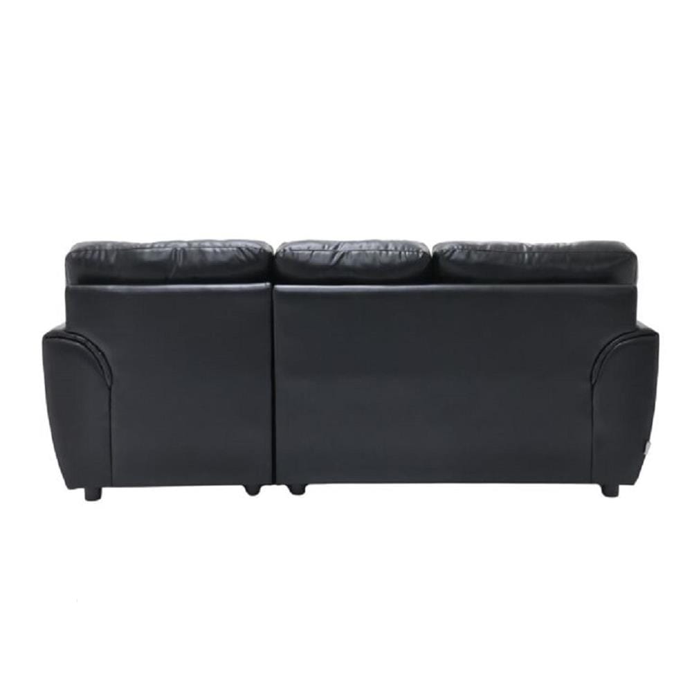 โซฟาเข้ามุมขวา SOFA SOLUTIONS 19251395 สีดำ