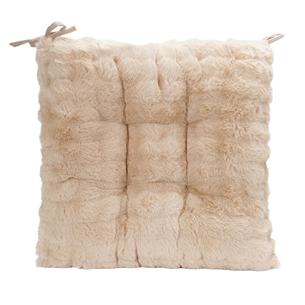 เบาะรองนั่ง HOME LIVING STYLE PREVA 17x17 นิ้ว สีน้ำตาล
