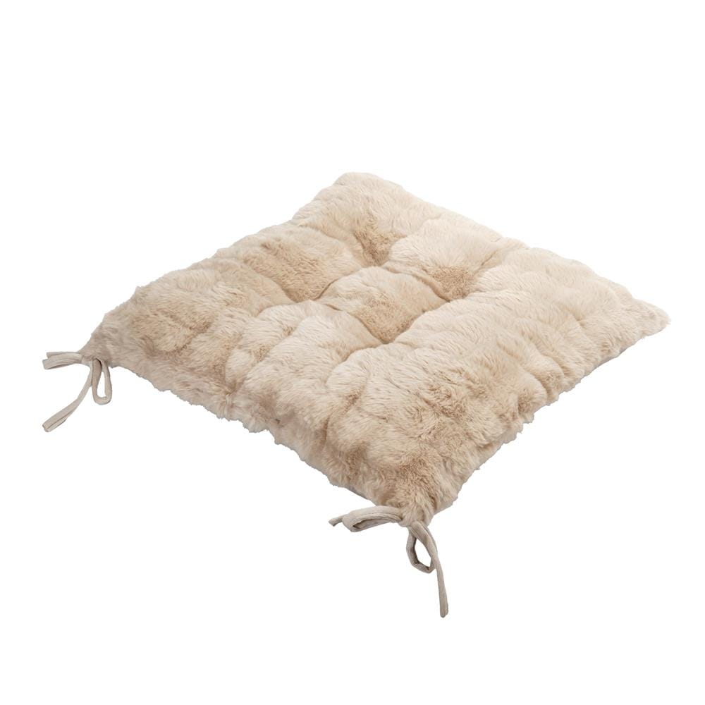 เบาะรองนั่ง HOME LIVING STYLE PREVA 17x17 นิ้ว สีน้ำตาล