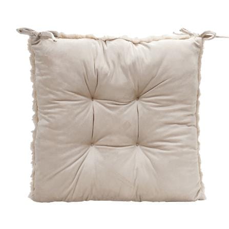 เบาะรองนั่ง HOME LIVING STYLE PREVA 17x17 นิ้ว สีน้ำตาล_1