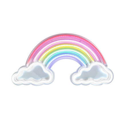 ป้ายไฟ LED CARINI RAINBOW สีแดง/ชมพู/เหลือง/เขียว/น้ำเงิน/ขาว_2