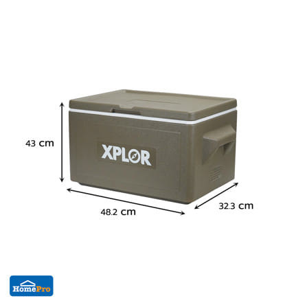 กระติกน้ำแข็ง SPRING XPLOR 35 ลิตร สีเขียว_7