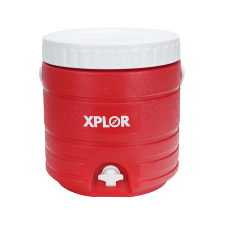 กระติกน้ำแข็งทรงกลมมีก๊อก SPRING XPLOR 13 ลิตร สีแดง_1