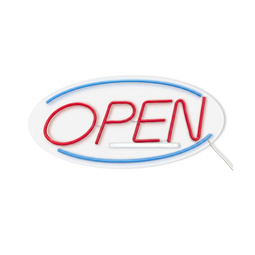ป้ายไฟ LED CARINI OPEN 10 วัตต์ สีแดง/ขาว/น้ำเงิน
