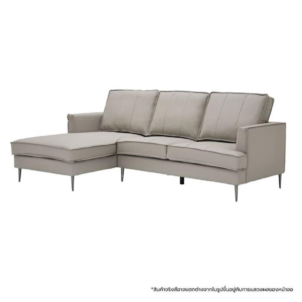 โซฟาเข้ามุมซ้าย SOFA SOLUTIONS LIMBO สีเทาอ่อน