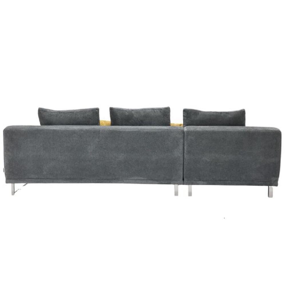 โซฟาเข้ามุมซ้าย SOFA SOLUTIONS GIRLY-PLUS สีเทาเข้ม