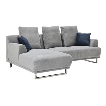 โซฟาเข้ามุมซ้าย SOFA SOLUTIONS GIRLY-MINI  สีเทา_1