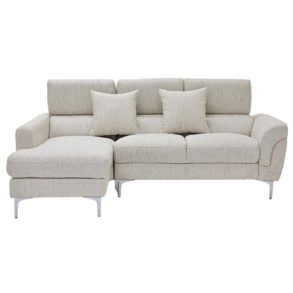 โซฟาเข้ามุมซ้าย SOFA SOLUTIONS REIKI สีครีม