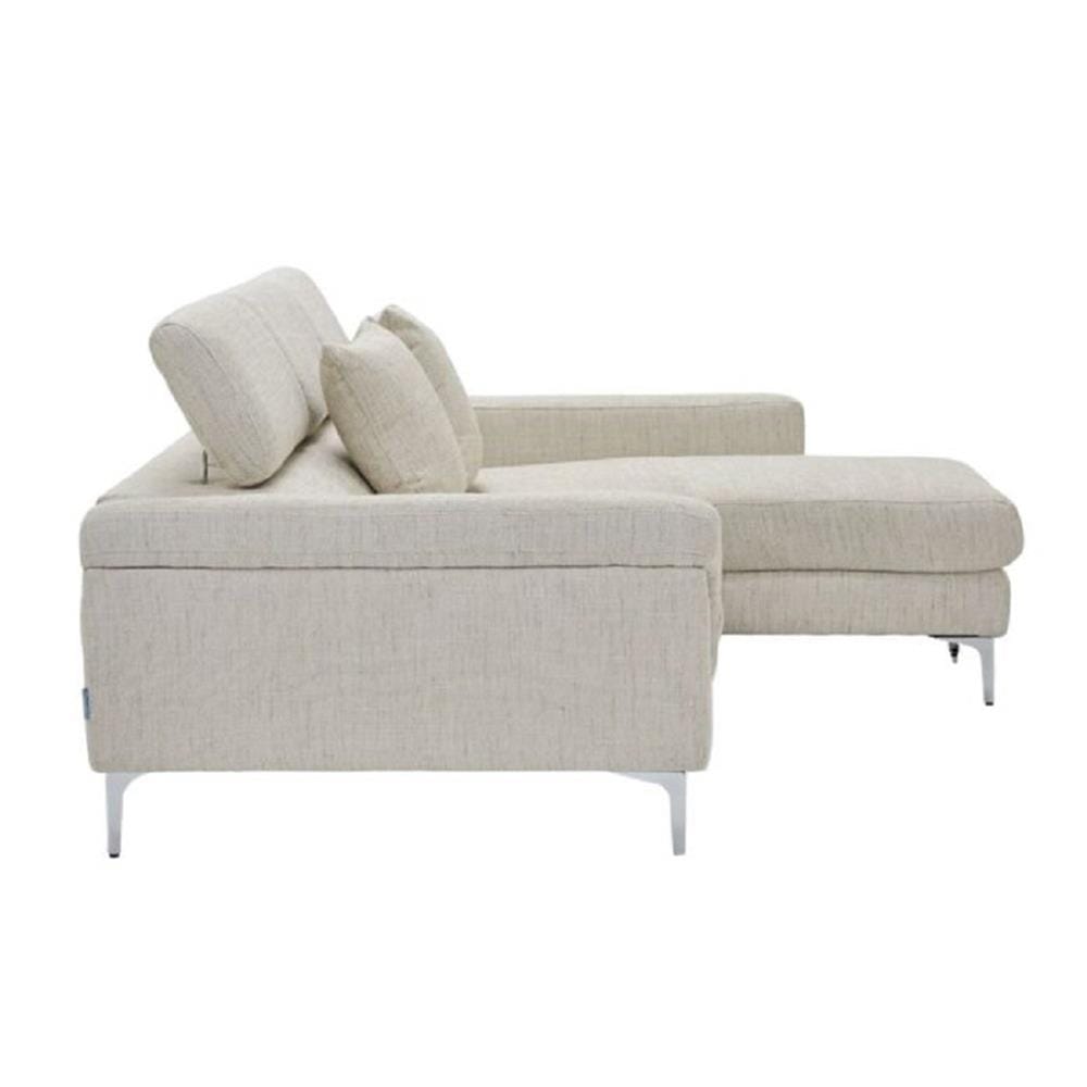 โซฟาเข้ามุมซ้าย SOFA SOLUTIONS REIKI สีครีม