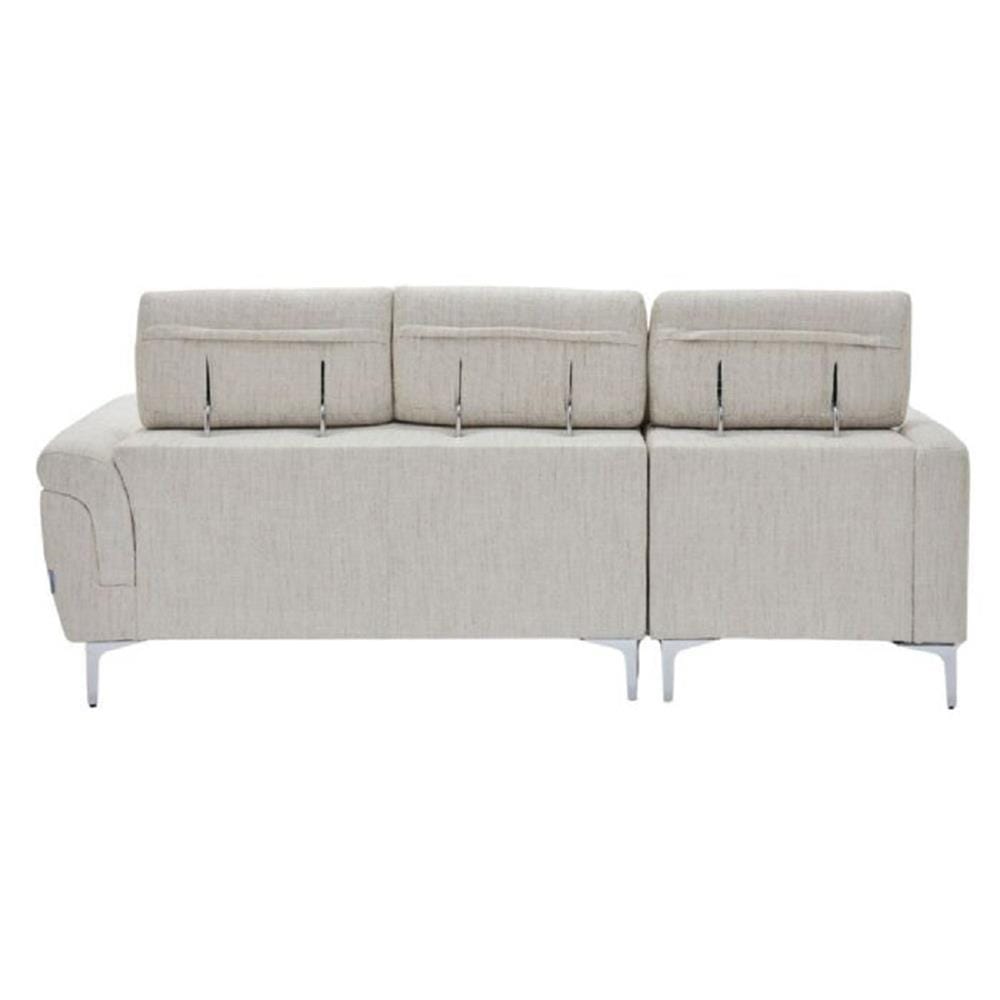 โซฟาเข้ามุมซ้าย SOFA SOLUTIONS REIKI สีครีม