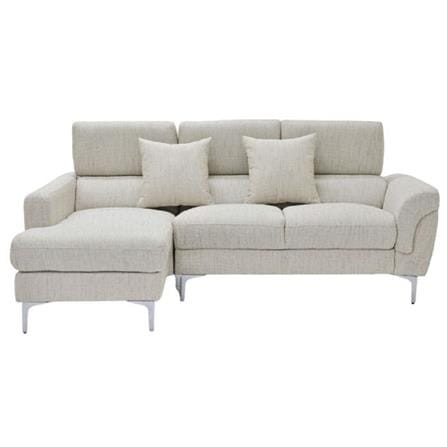โซฟาเข้ามุมซ้าย SOFA SOLUTIONS REIKI สีครีม_1