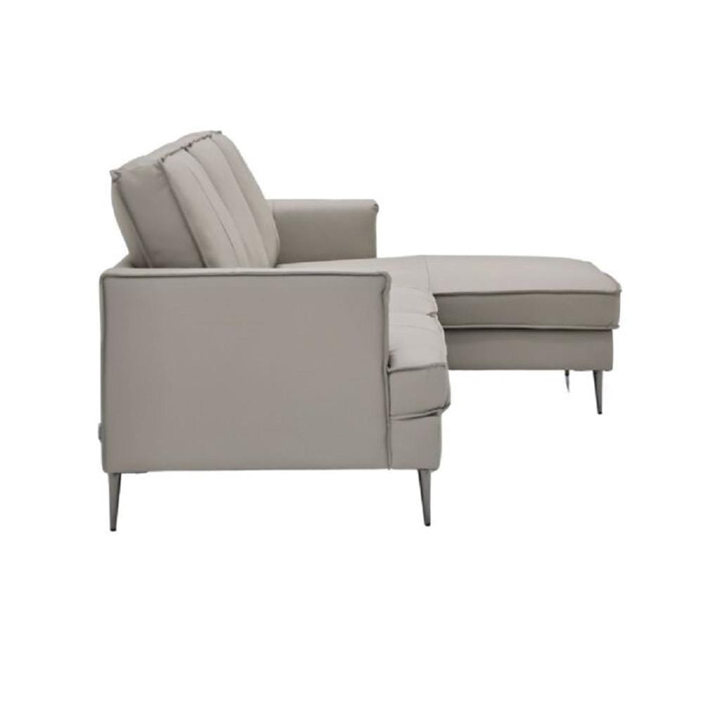 โซฟาเข้ามุมขวา SOFA SOLUTIONS LIMBO สีเทาอ่อน