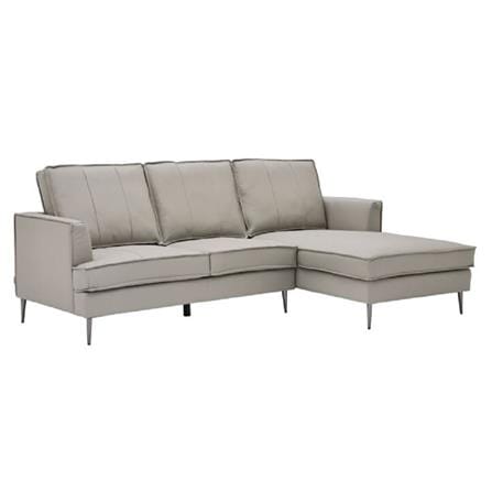 โซฟาเข้ามุมขวา SOFA SOLUTIONS LIMBO สีเทาอ่อน_1
