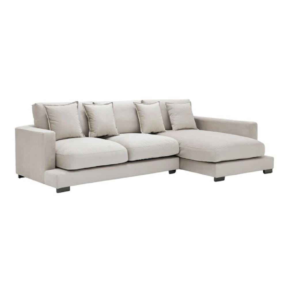 โซฟาเข้ามุมขวา SOFA SOLUTIONS RAFFY 19251217 สีเบจ
