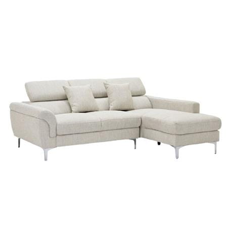 โซฟาเข้ามุมขวา SOFA SOLUTIONS REIKI สีครีม_1