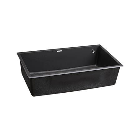 ซิงค์ฝัง 1 หลุม METRIX KIN100UBL BK U 76 ซม. สีดำ_1