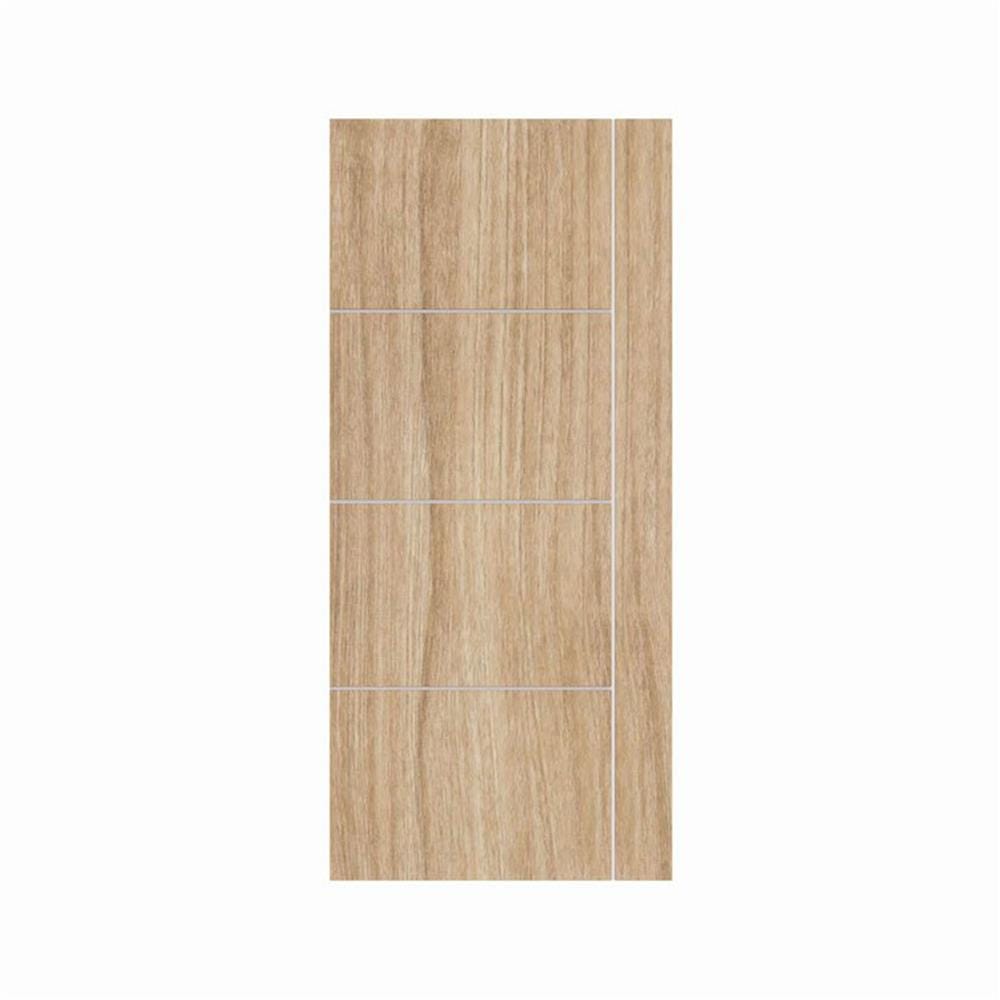 ประตูภายใน UPVC ไม่เจาะลูกบิด PARAZZO PUV03 80x200 ซม. สีลาเต้