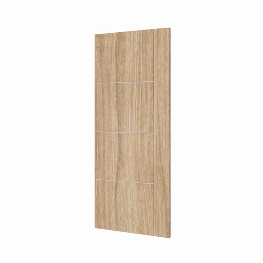 ประตูภายใน UPVC ไม่เจาะลูกบิด PARAZZO PUV03 80x200 ซม. สีลาเต้