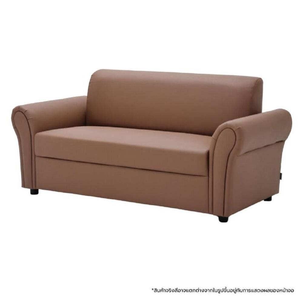 โซฟา 2 ที่นั่ง SOFA SOLUTIONS REKSA สีน้ำตาล