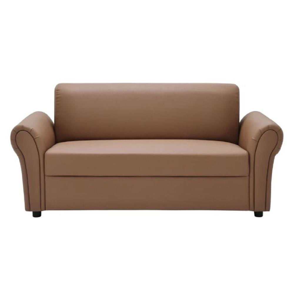 โซฟา 2 ที่นั่ง SOFA SOLUTIONS REKSA สีน้ำตาล
