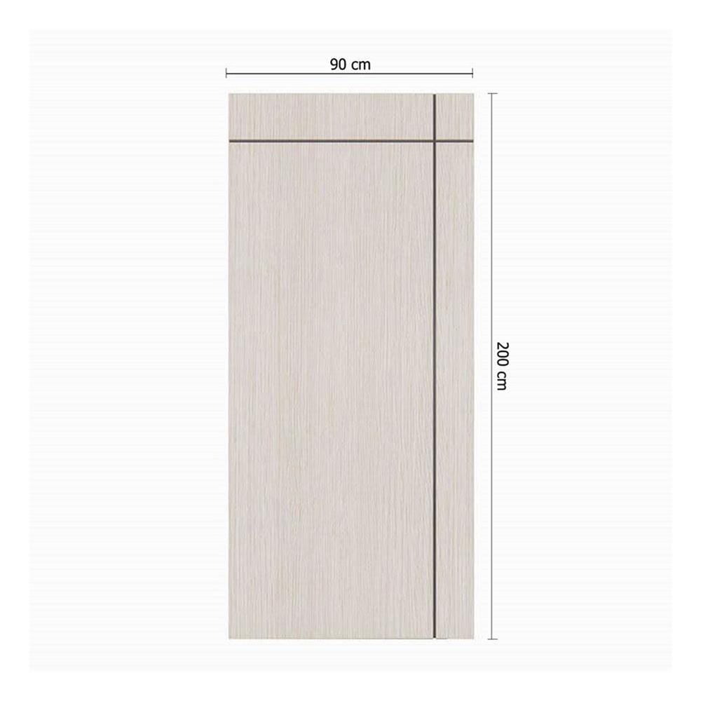 ประตูภายใน UPVC ไม่เจาะลูกบิด PARAZZO PUN06 90x200 ซม. สีช็อกโกแลต