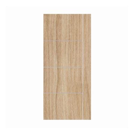 ประตูภายใน UPVC ไม่เจาะลูกบิด PARAZZO PUV03 80x200 ซม. สี LATTE_0