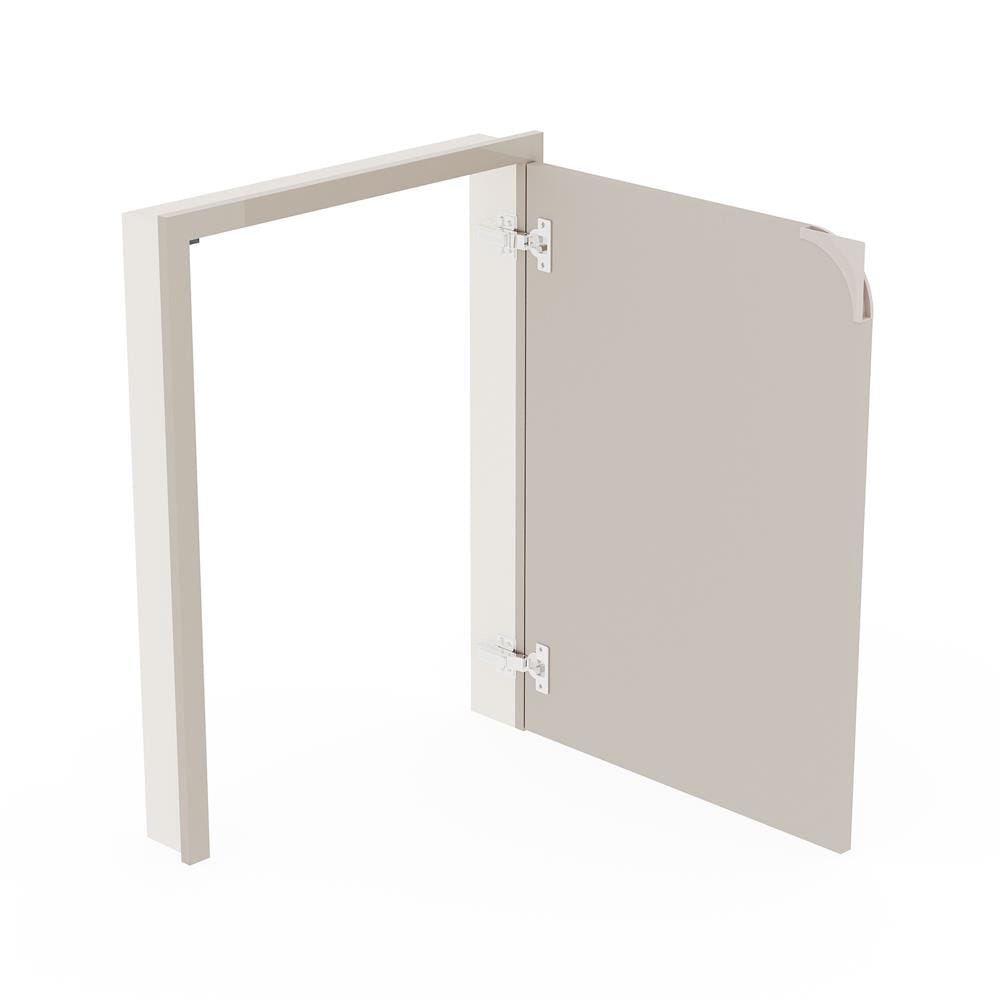 บานถังแก๊สเปิดขวา KITZCHO CURVE 56x74 ซม. สี SAHARA